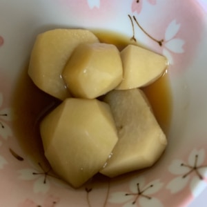 蒲焼きのタレで里芋の煮物